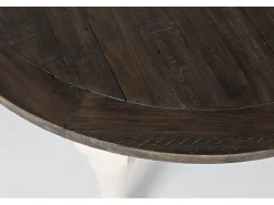 Mesa extensible 122-167x76x122 cm marrón Avola AV1706-66