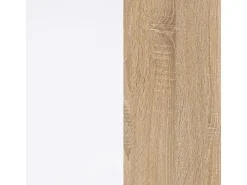 Mesa Fija Cocina Cloe Auxiliar Roble/Blanco 78x109x67 cm