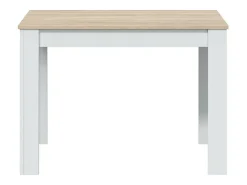 Mesa Fija Cocina Cloe Auxiliar Roble/Blanco 78x109x67 cm