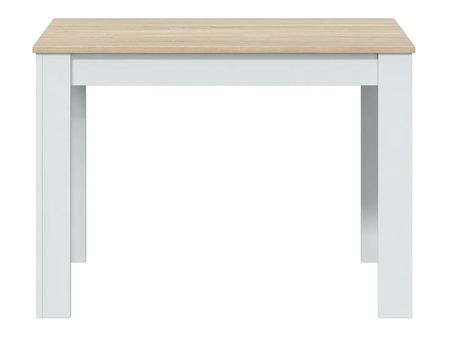 Mesa Fija Cocina Cloe Auxiliar Roble/Blanco 78x109x67 cm