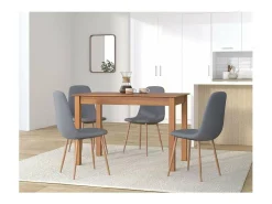 Mesa fija de comedor en Madera Maciza 73 cm(alto)120 cm(ancho)80 cm(largo)