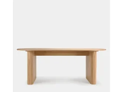Mesa fija de Madera Natural 75 x 200- Breda