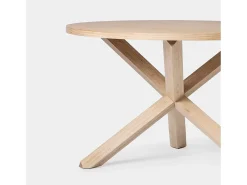 Mesa fija de Madera Natural 76 x 120- Isak