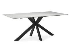 Mesa fija de piedra 6 plazas 180x76 cm
