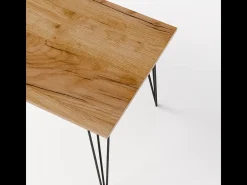 Mesa FISK 138 x 80 cm para cocina, salón, comedor Roble Craft