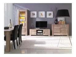 Mesa no extensible 160 cm - Colección FARRA - roble claro