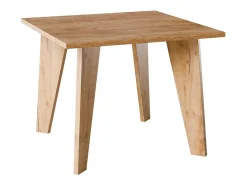 Mesa OLEN 90x90 cm para cocina, salón, comedor Roble Craft