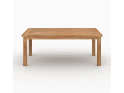 Mesa rectangular de madera de teca reciclada 200 cm 8 personas - Mémo