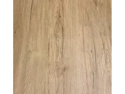 Mesa rectangular extensible madera blanca y natural 160 a 420 cm Ribo-Base y soporte con ruedas