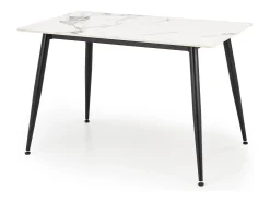Mesa redonda de mármol para 4 personas 120x70 cm
