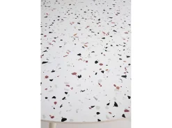 Mesa redonda de roble para 4 personas 120x76 cm