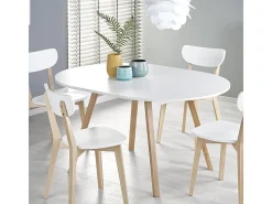 Mesa redonda escandinava con extensión 102cm Storend -