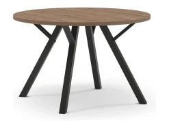 Mesa redonda para 4 personas 120x77 cm