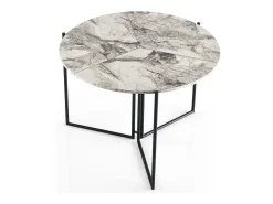 Mesa redonda plegable SINOLA 100 cm – Practicidad y diseño compacto-Gris