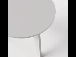 Mesa redonda ROSE Ø90 cm para cocina, salón, comedor Gris