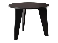 Mesa redonda ROSE Ø90 cm para cocina, salón, comedor Negro