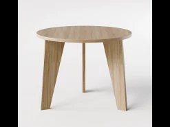 Mesa redonda ROSE Ø90 cm para cocina, salón, comedor Roble Sonoma