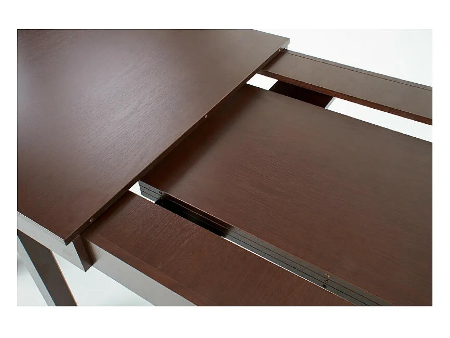 Mesa Tatiana 160-300 cm nogal oscuro