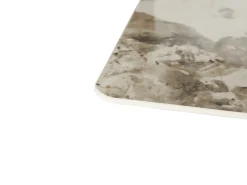 Mesa 180x75x90 cm blanco oro Modig M57