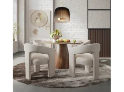 Mesa 127x76x127 cm Marrón Avola av2271-50