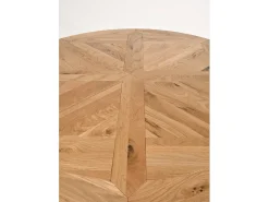 Mesa 125x76,5x125 cm Roble natural Indus IN09-0