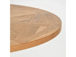 Mesa 125x76,5x125 cm Roble natural Indus IN09-0