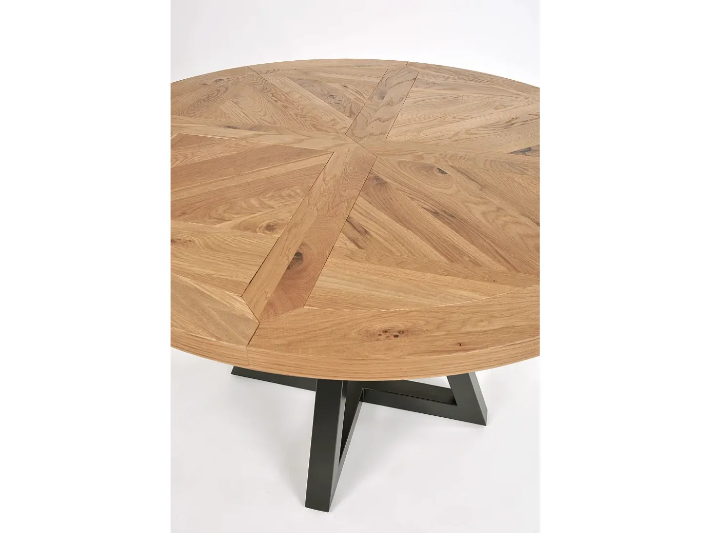 Mesa 125x76,5x125 cm Roble natural Indus IN09-0
