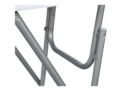 Mesas altas plegables 4 unidades MDF blancas ES333279