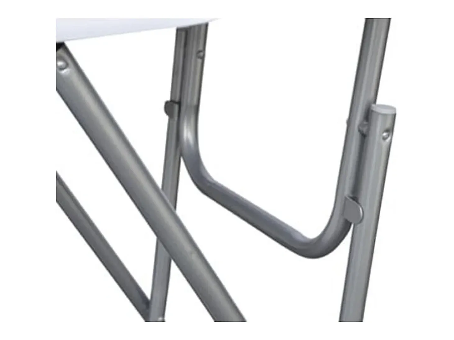 Mesas altas plegables 4 unidades MDF blancas ES333279