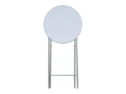 Mesas altas plegables 4 unidades MDF blancas ES333279
