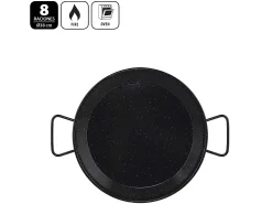 Metaltex Paellera Acero Esmaltado Vitrificado 38 cms 8 Raciones
