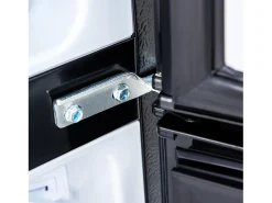 Mini Frigorífico - Congelador 22L + Frigorífico 38L - 42x45,5x86,8cm - 172 kWh/año, Luz LED - Clase F - Negro