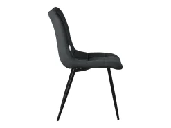 ML-Design Silla de comedor juego de 6 piezas Antracita, Silla de salón con funda de tela