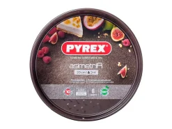 Molde desmontable Asimetría Pyrex antiadherente inox Ø20 cm