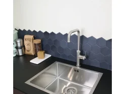 Molette Mezclador de fregadero de acero inoxidable Essebagno