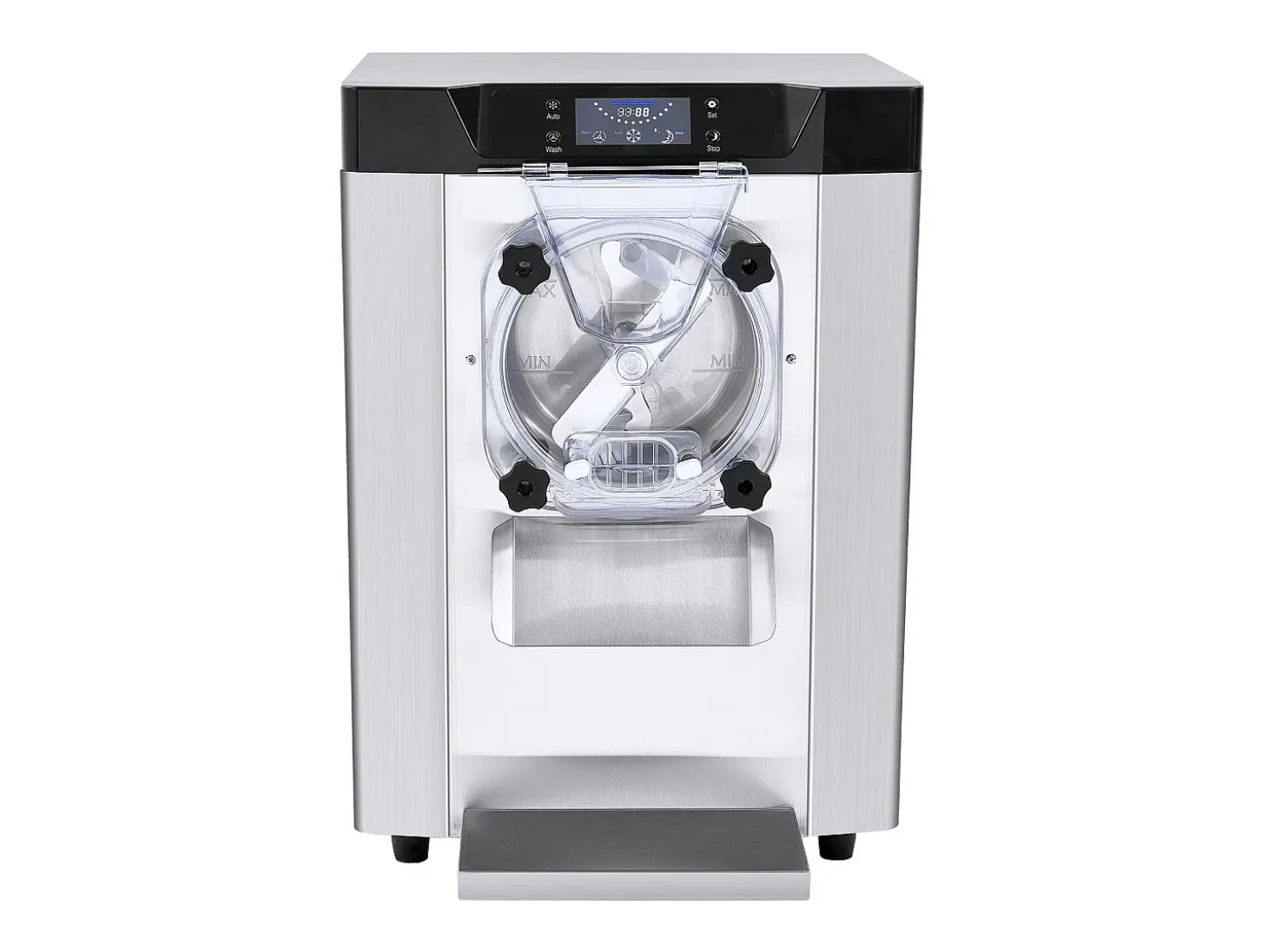 Máquina de Helado SucceBuy, 12 L/h, 1295 W, Pre-enfriamiento Automático, Panel LED, para Snack-bars