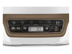 Máquina de Pasteles Inteligente TEFAL Cake Factory KD802112 - Blanco/Marrón Metalizado