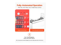 Máquina para Hacer Rosquillas Automática Comercial SucceBuy, Máquina para Hacer Rosquillas Eléctrica de Una Sola Fila, Freidora de Acero Inoxidable