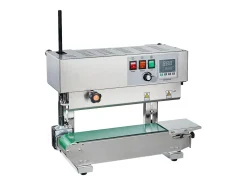 Máquina Selladora Continua de Bolsas SucceBuy, Selladora de Banda Vertical, Acero Inoxidable
