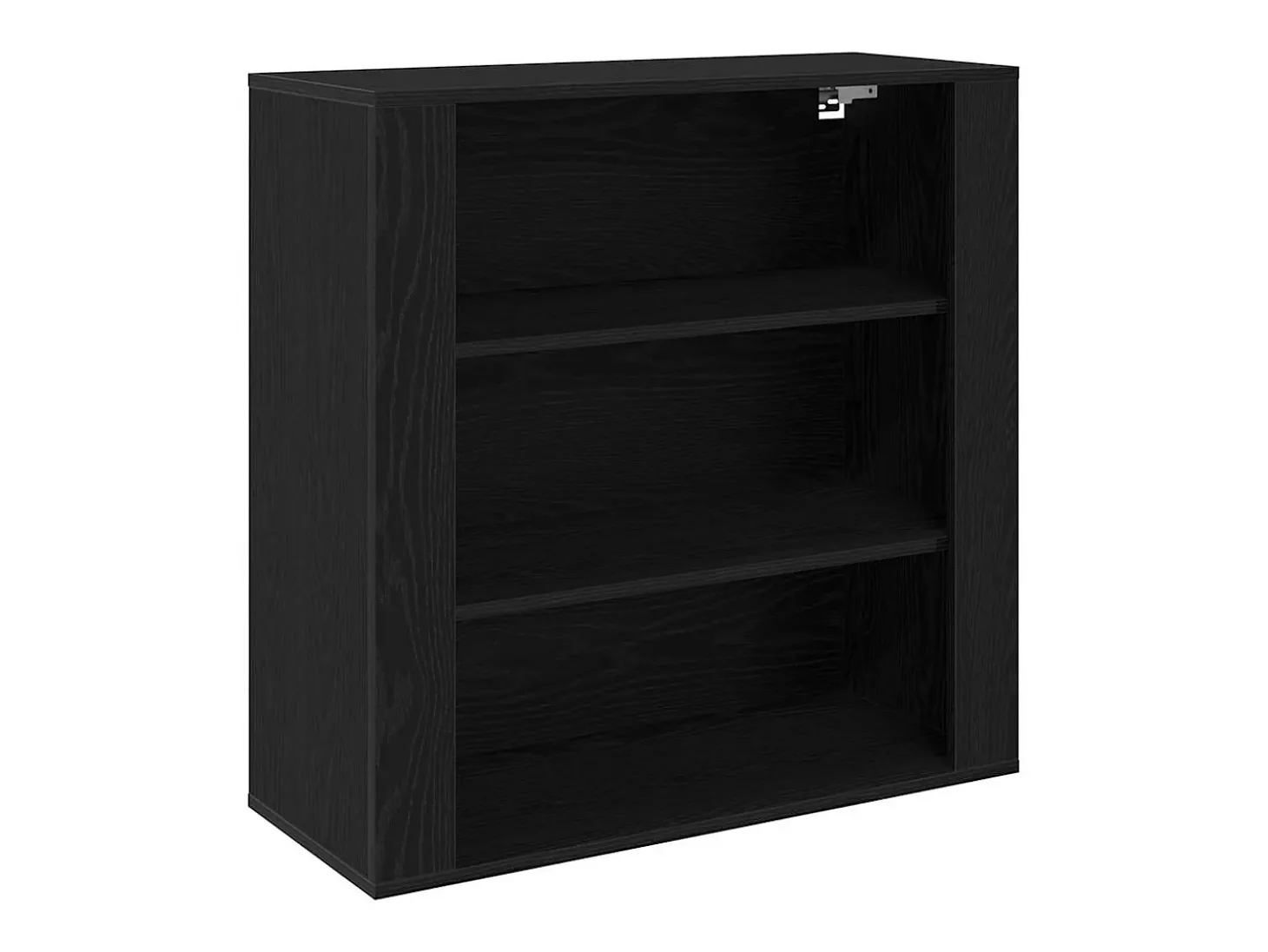 Mueble alto de roble negro en madera reconstituida