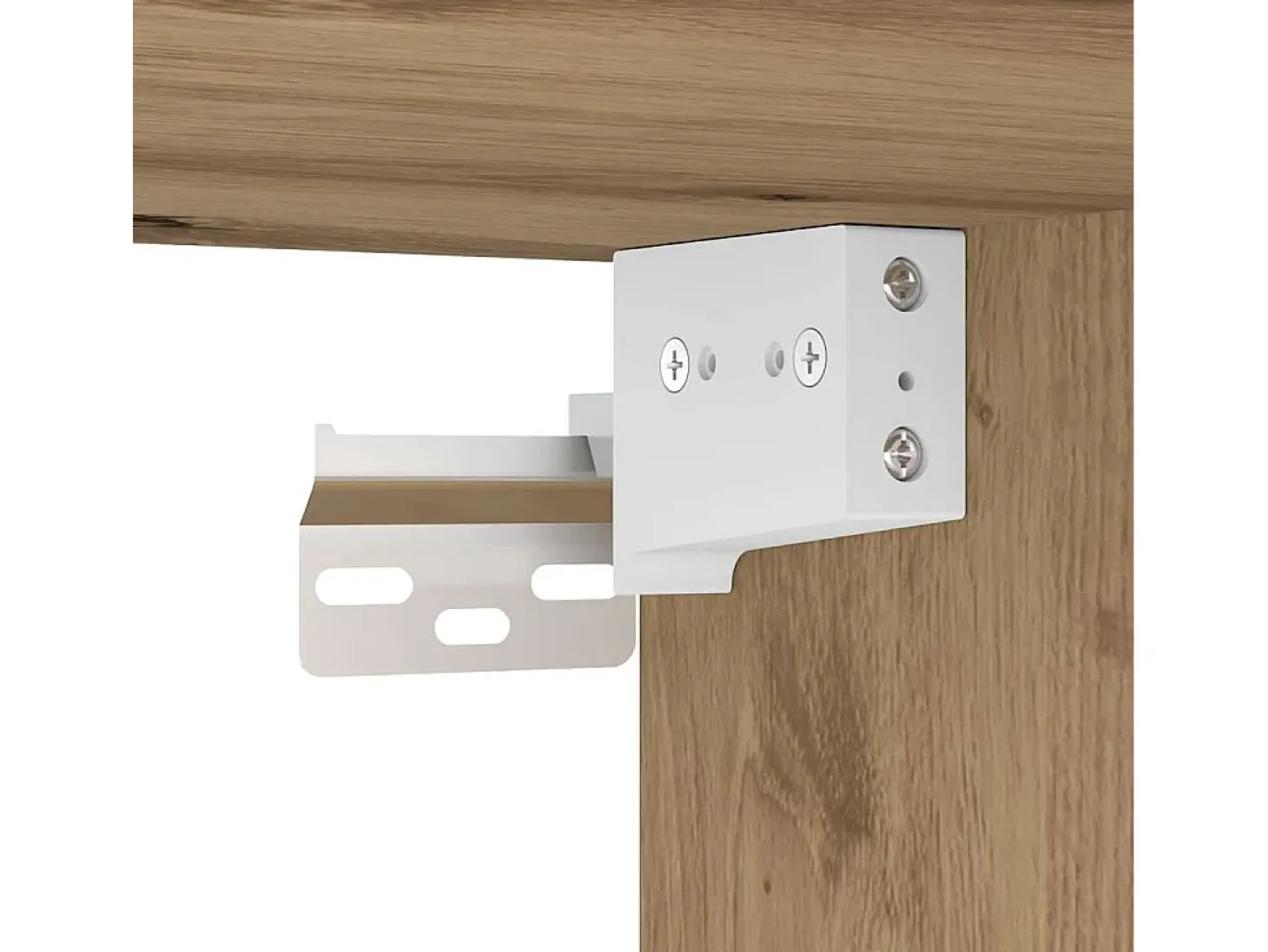 Mueble alto de roble 80x33x150 cm Madera de ingeniería