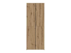 Mueble alto en roble trabajado a mano 70 x 42,5 x 185 cm