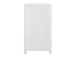 Mueble auxiliar Blanco 100x40x72 cm Madera maciza de pino
