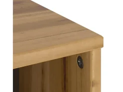 Mueble auxiliar ODDA 40x24x79 cm madera maciza de pino