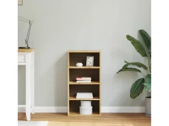 Mueble auxiliar ODDA 40x24x79 cm madera maciza de pino