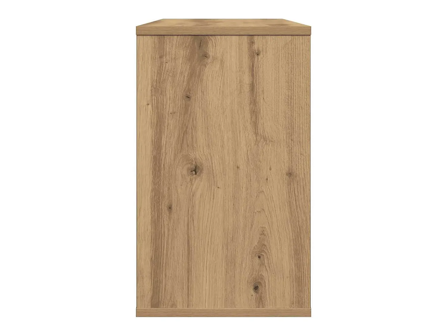 Mueble auxiliar roble craft 60x30x50 cm madera de ingeniería
