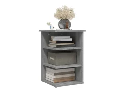 Mueble auxiliar Sonoma gris 35x35x55 cm Madera de ingeniería