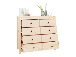 Mueble auxiliar 100x40x90 cm Madera maciza de pino