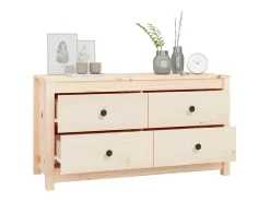 Mueble auxiliar 100x40x54 cm Madera maciza de pino