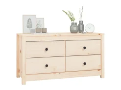 Mueble auxiliar 100x40x54 cm Madera maciza de pino